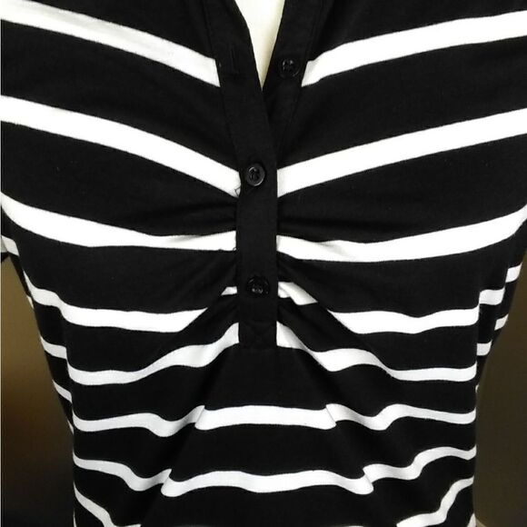 Bugle Boy For Her Striped Polo Sz L - Picture 4 of 6